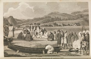A viagem de La Perouse à volta do mundo de Jean-Francois de Galaup de La Perouse