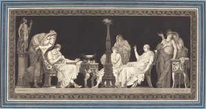 A conspiração de Catilina de Jean François Janinet after Jean Guillaume Moitte