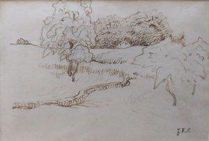 [Árvores e bosques à volta de Vichy] de Jean Francois Millet