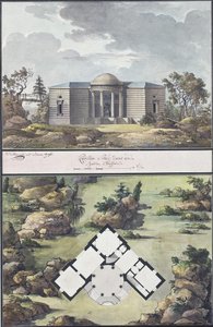 Pavilhão no jardim inglês, 1795