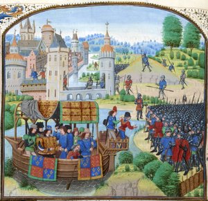 Jean Froissart, Crónicas, 154v, 12148 btv1b8438605hf336, colheita
