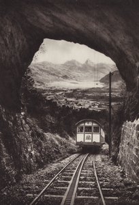 Electrische Arth Rigi Bahn (foto p/b) de Jean Gaberell