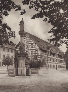 Suíça: Winterthur, o Old Barracks (foto p/b)
