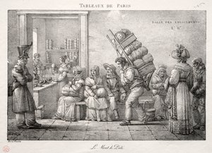 Cenas de Paris: a loja de penhores.