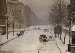 Rennes Raspail Crossroads, c.1889 de Jean Henri Zuber