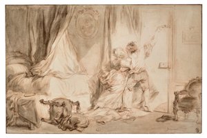 "Le Verrou" (O ferrolho) de Jean Honore Fragonard