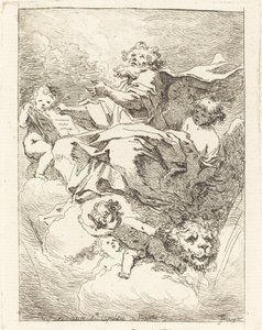 São Marcos de Jean Honoré Fragonard after Giovanni Lanfranco