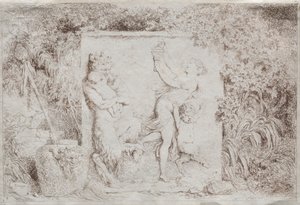 bacanal de Jean Honore Fragonard