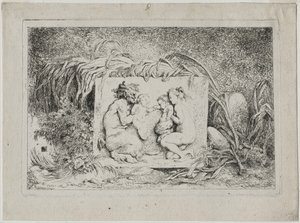 Bacchanales: A Família do Sátiro de Jean Honore Fragonard