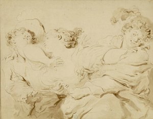 O tapa, 1785. de Jean Honore Fragonard