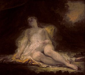 Bacchante adormecido