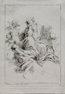 São Lucas. de Jean Honore Fragonard