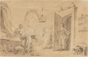 O quarto de Jean Honore Fragonard