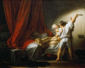 O parafuso A fechadura