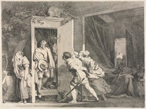 O quadro de Jean Honore Fragonard