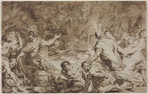 O funeral de Décio Mus de Jean Honore Fragonard