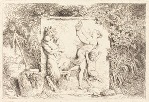 A Dança dos Sátiros de Jean Honore Fragonard