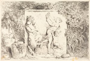 A Dança dos Sátiros de Jean Honore Fragonard