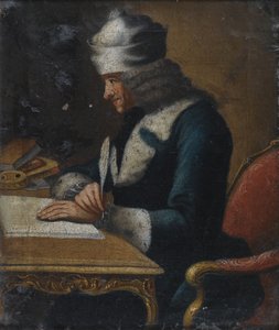 Retrato de François Marie Arouet de Voltaire 1694-1778