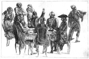 Os Filósofos na Ceia, c.1775