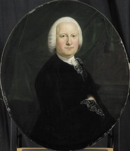 Retrato de Adriaan du Bois, Director da Câmara de Roterdão da Companhia Holandesa das Índias Orientais, eleito em 1742 de Jean Humbert