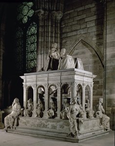Túmulo de Luís XII (1462-1515) e Ana da Bretanha (1477-1514) (mármore)