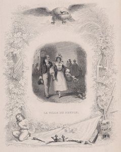 Filha do Povo de As Canções de Béranger, 1829. de Jean Ignace Isidore Gérard