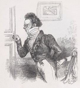 Robin, o amigo de The Complete Works of Béranger, 1836. de Jean Ignace Isidore Gérard