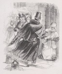 A Mulher Pobre das Obras Completas de Béranger, 1836. de Jean Ignace Isidore Gérard