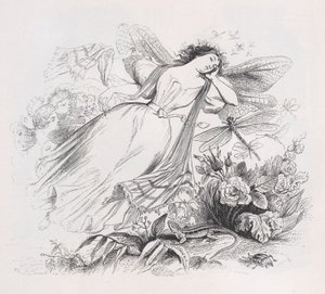 O Sylph de The Complete Works of Béranger, 1836. de Jean Ignace Isidore Gérard