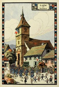 O paraíso tricolor: Lauw, perto de Massevaux 1918