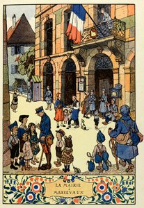 O paraíso tricolor; A Câmara Municipal de Massevaux 1918;