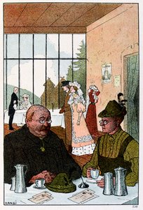 Vogesen Bilder (imagens dos Vosges) ; No Hotel de la Schucht 