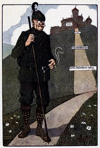 Vogesen Bilder (imagens dos Vosges) ; O castelo do Alto Koenigsbourg após restauração pelos Alemães