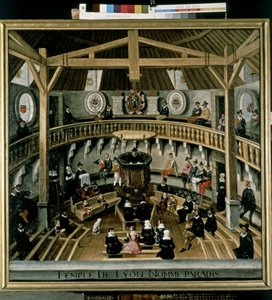 PROTESTANTISMO (Calvinismo): O Templo do Paraíso em 1564. de Jean Jacques (after) Perrissin