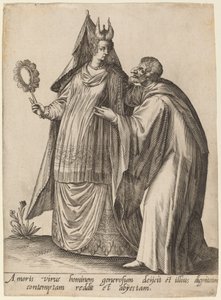 Amo o homem do vírus..., 1597 de Jean Jacques Boissard