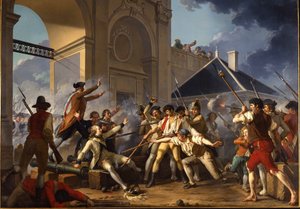 A coragem heróica do jovem Désilles, 31 de agosto de 1790, no Caso Nancy, 1794