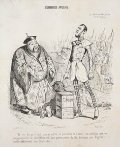 Comércio inglês. Você diz que é necessário que você compre este veneno para enganar ..., 1840.