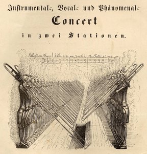 Concerto Vocal e Fenomenal Instrumental, 1844 de Jean Jacques Grandville