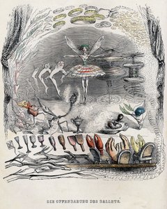 As revelações do Ballet, década de 1840.