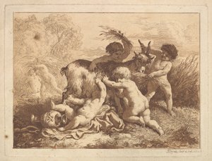 The Young Harvesters and the Goat, em álbum cont..., 1782.