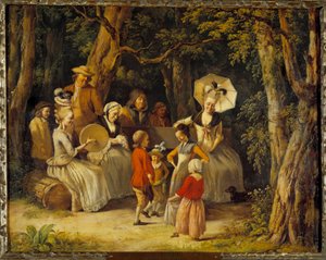 Dança Infantil Século XVIII (óleo sobre tela)