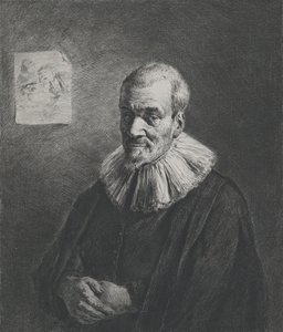 Retrato, depois de David Teniers, o Jovem, 1803. de Jean Jacques de Boissieu