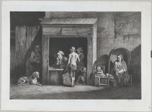 O Escrivão Público, 1790. de Jean Jacques de Boissieu