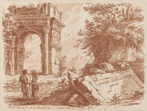 Der Triumphbogen von Jean Jacques de Boissieu