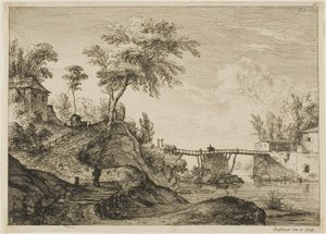 A ponte de madeira de Jean Jacques de Boissieu