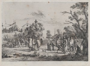 Festa da Aldeia, 1773. de Jean Jacques de Boissieu