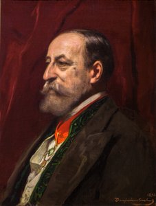 Retrato de Camille Saint-Saens de Jean Joseph Benjamin Constant