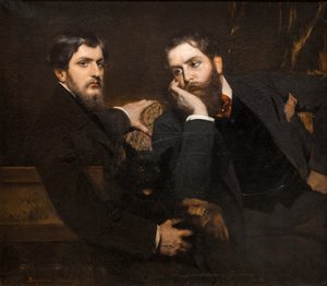 Retrato dos meus dois filhos de Jean Joseph Benjamin Constant