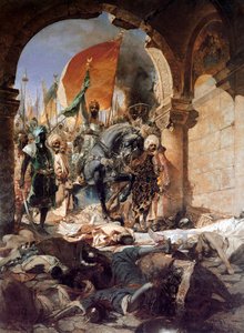 A entrada de Mehmet II em Constantinopla, 1876.